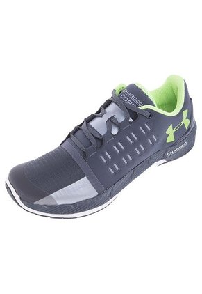 Training Gris-Verde Neón Under Armour Charged Core