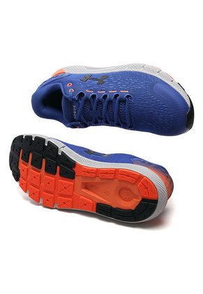 Tenis Running Azul Royal-Gris-Naranja UNDER ARMOUR Charged Rogue 2