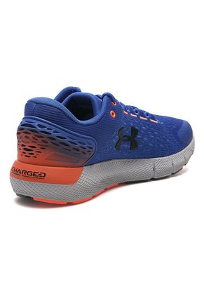 Tenis Running Azul Royal-Gris-Naranja UNDER ARMOUR Charged Rogue 2