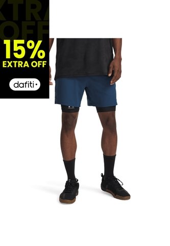 Short Hombre Under Armour VANSH WVN 6IN SHORTS Azul Under Armour Under Armour