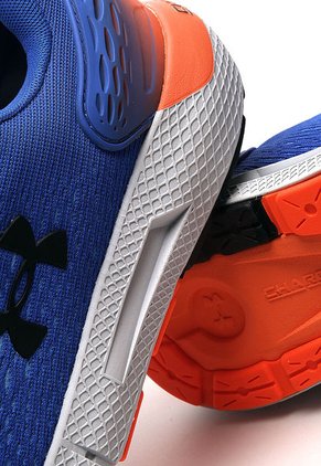 Tenis Running Azul Royal-Gris-Naranja UNDER ARMOUR Charged Rogue 2
