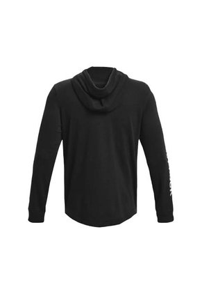 Hoodie Under Armour Project Rock Terry-Negro
