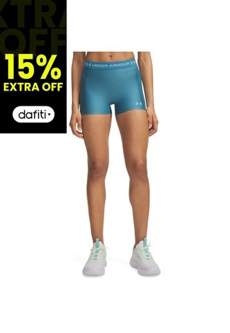 Short Mujer Under Armour HEATGEAR SHORTY Azul Under Armour Under Armour