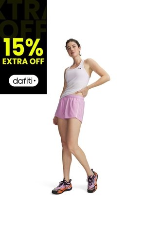 Short Mujer Under Armour TECH PLAY UP SHORTS Rosado Under Armour Under Armour
