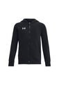 Buzo Niño Under Armour Rival Flce Fz Hoodie Negro Under Armour de Under Armour