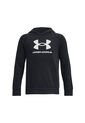 Buzo Niño Under Armour Rival Flce Bl Hoodie Negro Under Armour de Under Armour