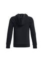 Buzo Niño Under Armour Rival Flce Fz Hoodie Negro Under Armour de Under Armour