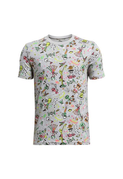 Camiseta Niño Under Armour Alien All Sports Gris Under Armour
