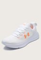 Tenis Running Blanco-Naranja UNDER ARMOUR Essential de Under Armour