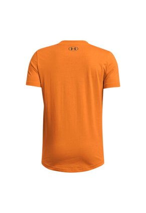 Camiseta Niño Under Armour Sportstyle Left Ches Naranja Under Armour