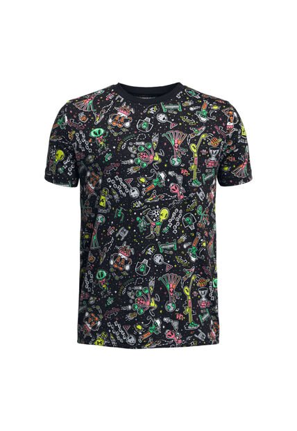 Camiseta Niño Under Armour Alien All Sports Negro Under Armour