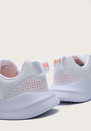 Tenis Running Blanco-Naranja UNDER ARMOUR Essential