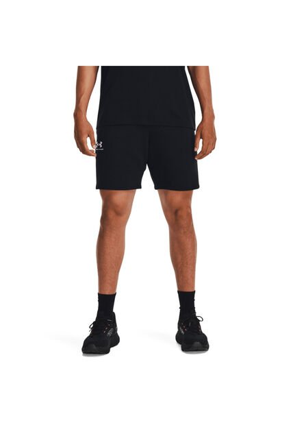 Short Hombre Under Armour ESSENTIAL FLECE SHRT Negro Under Armour