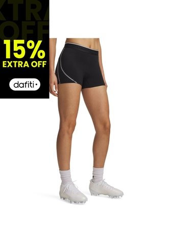 Short Mujer Under Armour HEATGER ELITE SHORTY Negro Under Armour Under Armour