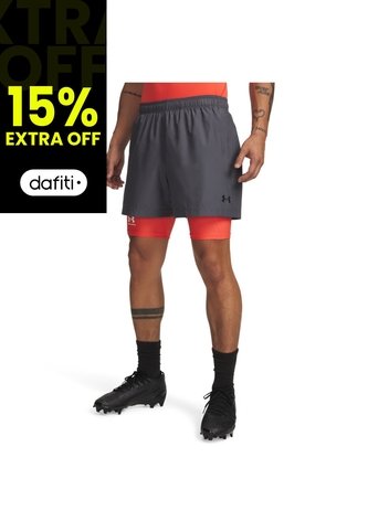 Short Hombre Under Armour TECH WOVEN 5IN SHORT Gris Under Armour Under Armour