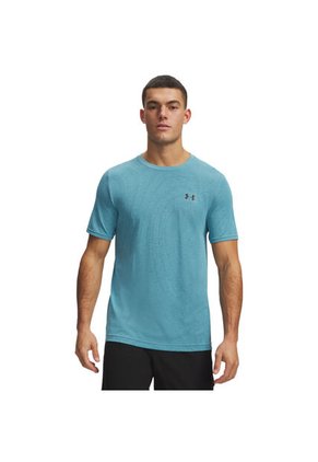Camiseta Hombre Under Armour VNSH SMLSS NVELTY SS Azul Under Armour