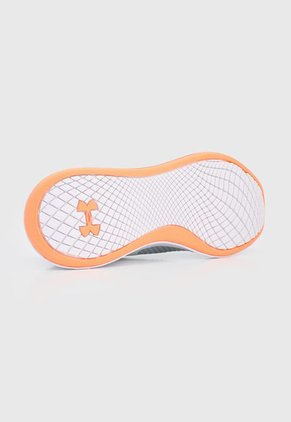 Tenis Training Verde Menta-Blanco-Naranja UNDER ARMOUR Charged Aurora 2