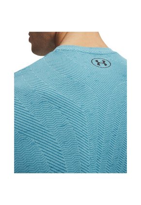 Camiseta Hombre Under Armour VNSH SMLSS NVELTY SS Azul Under Armour