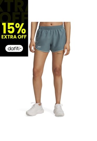 Shorts Mujer Under Armour UA FLY BY 3 SHORTS Azul Under Armour Under Armour