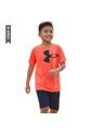Camiseta Under Armour Tech Split Niño-Salmón de Under Armour