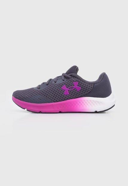 Tenis Running Violeta-Blanco UNDER ARMOUR Charged Pursuit 3