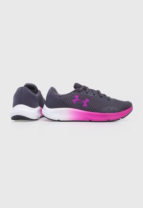 Tenis Running Violeta-Blanco UNDER ARMOUR Charged Pursuit 3