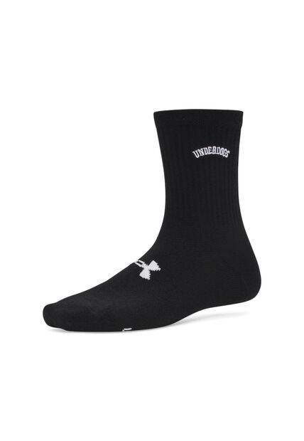 Medias Mujer UNDER ARMOUR SSNTL NV MID CREW 3P Negro Under Armour