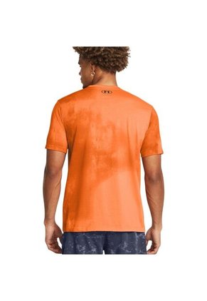 Camiseta Under Armour Pjt Rck Payof Aop Gr-Naranja