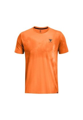 Camiseta Under Armour Pjt Rck Payof Aop Gr-Naranja