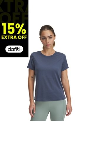 Camiseta Mujer UNDER ARMOUR LAUNCH SHORTSLEEVE Gris Under Armour Under Armour