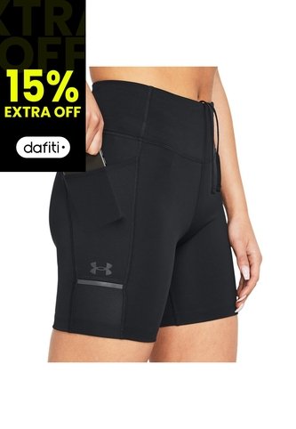 Short Mujer UNDER ARMOUR UA LAUNCH HALF TIGHT Negro Under Armour Under Armour