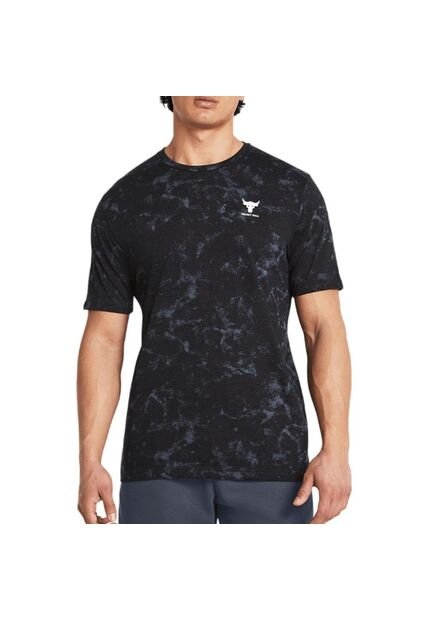 Camiseta Under Armour Pjt Rck Payof Aop Gr-Negro