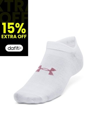 Medias Hombre Under Armour Essential No Shw 3Pk Blanco Under Armour Under Armour