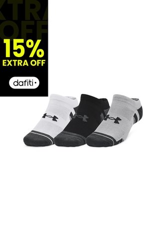 Medias Hombre UNDER ARMOUR PRFRMNC TECH 3PK NS Gris Under Armour Under Armour