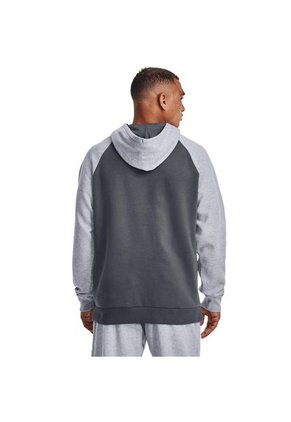 Hoodie Under Armour Rival Wm Clrblock Hd-Gris