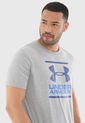Camiseta Gris-Azul UNDER ARMOUR Foundation SS T de Under Armour
