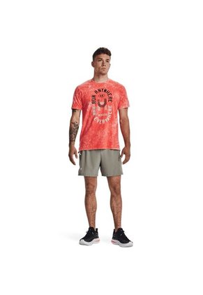Camiseta Hombre UNDER ARMOUR RUN EVERWHRE TEE Rojo Under Armour