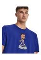 Camiseta Hombre UNDER ARMOUR CURRY BOBBLE HEAD SS Azul Under Armour de Under Armour