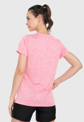 Camiseta Rosa UNDER ARMOUR Tech SSV Twist