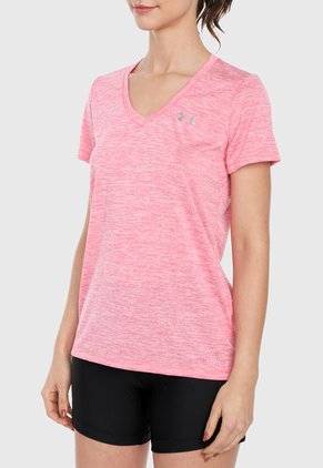 Camiseta Rosa UNDER ARMOUR Tech SSV Twist