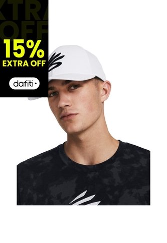 Gorro Hombre Under Armour CURRY SNAPBACK Blanco Under Armour Under Armour