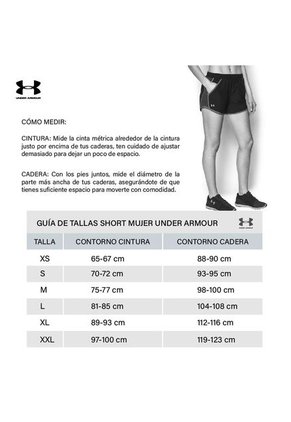 Short Under Armour Fly By 2.0 Para Mujer-Morado