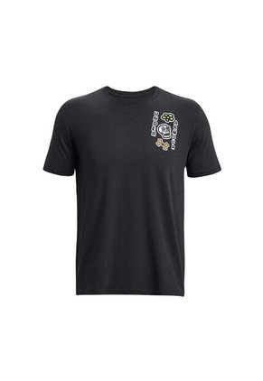 Camiseta Under Armour Day Of The Dead-Negro