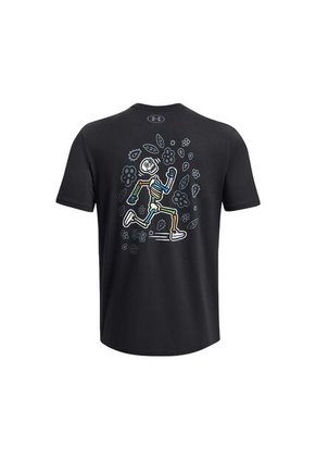 Camiseta Under Armour Day Of The Dead-Negro