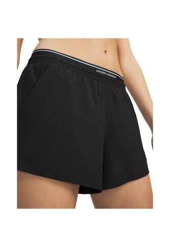 Short Mujer Under Armour VNSH WVEN 3IN SHORTS Negro Under Armour Under Armour