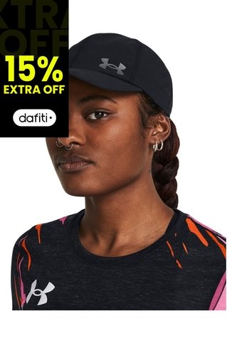 Gorra Mujer UNDER ARMOUR W ISO-CHILL LAUNCH A Negro Under Armour Under Armour
