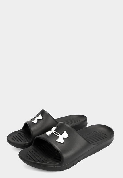 Playera Negro-Blanco UNDER ARMOUR Ua Core Pth