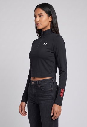 Buzo Training UNDER ARMOUR Tech Branded 1/2  Negro