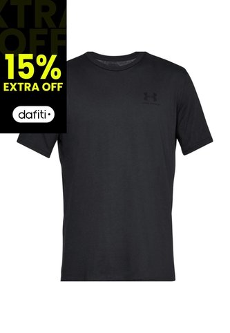 Camiseta Hombre Under Armour SPORTSTYLE LC SS- Negro Under Armour Under Armour