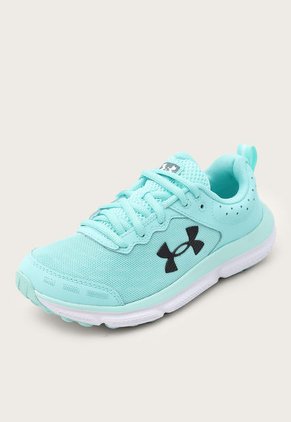 Tenis Running Verde Menta-Negro UNDER ARMOUR Charged Assert 10